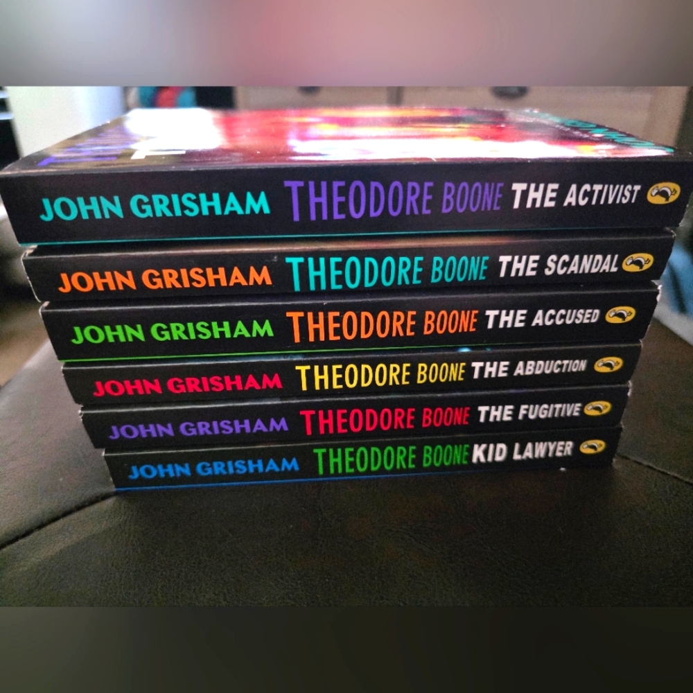 Theodore Boone Book Set by John Grisham - Multicolor